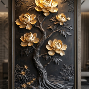 QMH Decor moulds deewar panel